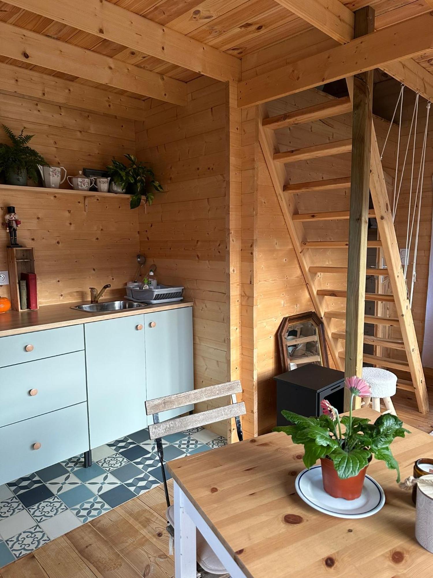 Maison En Bois 1 4 Couchages Type Tiny House Granville